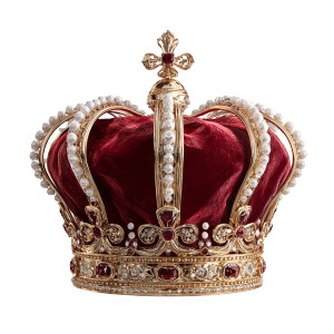 Royal Bright Crown Vinyl Car Decal Sticker – Waterproof & UV-Resistant 3.4133333333333336"