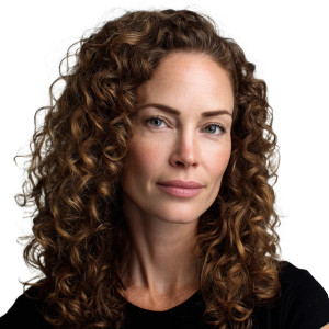 Voluminous Hair Portrait Vinyl Car Decal Sticker – Waterproof & UV-Resistant 6.826666666666667"