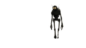 Grimdark Alien Robot Vinyl Car Decal Sticker – Waterproof & UV-Resistant 5.4
