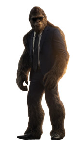 Dapper Bigfoot Portrait Vinyl Car Decal Sticker – Waterproof & UV-Resistant 9.706666666666667" Dapper Bigfoot Portrait Vinyl Car Decal Sticker – Waterproof & UV-Resistant 9.706666666666667"