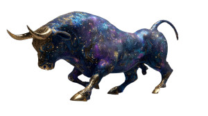 Celestial Taurus Bullring Vinyl Car Decal Sticker – Waterproof & UV-Resistant 5.4