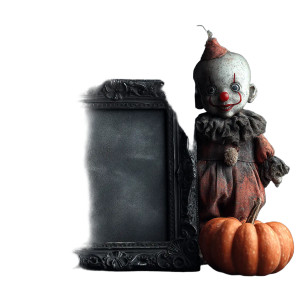 Gothic Frame Scene Vinyl Car Decal Sticker – Waterproof & UV-Resistant 3.4133333333333336"