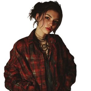 Grunge Fashion Daughter Vinyl Car Decal Sticker – Waterproof & UV-Resistant 6.826666666666667"