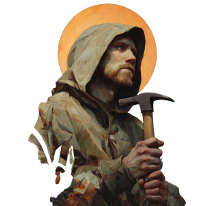 Saint Francis Hammer Vinyl Car Decal Sticker – Waterproof & UV-Resistant 3.4133333333333336" Saint Francis Hammer Vinyl Car Decal Sticker – Waterproof & UV-Resistant 3.4133333333333336"