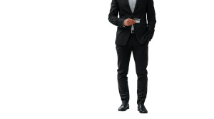 Stylish Businessman V3 Vinyl Car Decal Sticker – Waterproof & UV-Resistant 2.72"