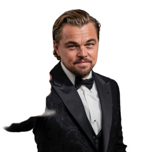 Dicaprio Toasting Vinyl Car Decal Sticker – Waterproof & UV-Resistant 3.4133333333333336" Dicaprio Toasting Vinyl Car Decal Sticker – Waterproof & UV-Resistant 3.4133333333333336"