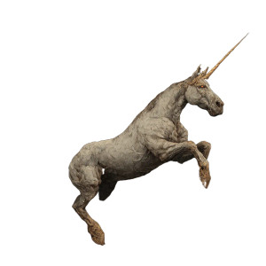 Epic Unicorn Leap Vinyl Car Decal Sticker – Waterproof & UV-Resistant 3.4133333333333336"