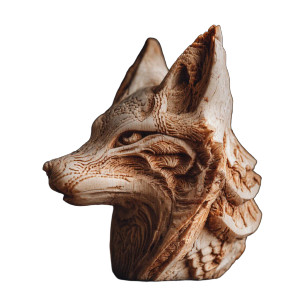 Fox Bone Carving Vinyl Car Decal Sticker – Waterproof & UV-Resistant 3.4133333333333336" Fox Bone Carving Vinyl Car Decal Sticker – Waterproof & UV-Resistant 3.4133333333333336"
