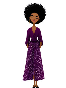 Joyful Summer Afro Vinyl Car Decal Sticker – Waterproof & UV-Resistant 8.213333333333333"