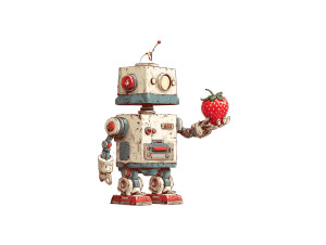 Strawberry Robot Vinyl Car Decal Sticker – Waterproof & UV-Resistant 6.1866666666666665" Strawberry Robot Vinyl Car Decal Sticker – Waterproof & UV-Resistant 6.1866666666666665"