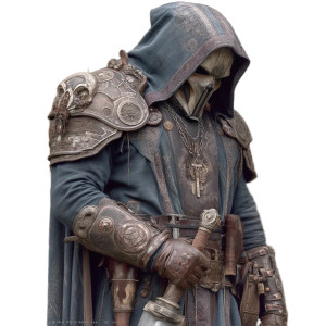 Death Cleric Vader Vinyl Car Decal Sticker – Waterproof & UV-Resistant 6.826666666666667"