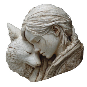 Sleeping Fox Carving Vinyl Car Decal Sticker – Waterproof & UV-Resistant 3.4133333333333336" Sleeping Fox Carving Vinyl Car Decal Sticker – Waterproof & UV-Resistant 3.4133333333333336"