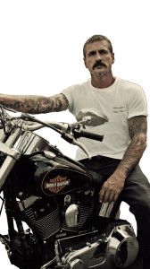 Biker Portrait Vinyl Car Decal Sticker – Waterproof & UV-Resistant 4.8533333333333335"