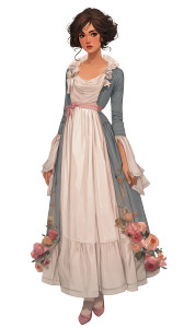 Elizabeth Bennet Regency Vinyl Car Decal Sticker – Waterproof & UV-Resistant 9.706666666666667"