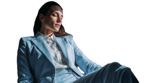 Floating Executive Vinyl Car Decal Sticker – Waterproof & UV-Resistant 5.4