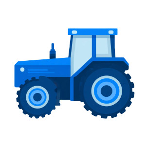 Navy Blue Tractor Vinyl Car Decal Sticker – Waterproof & UV-Resistant 3.4133333333333336" Navy Blue Tractor Vinyl Car Decal Sticker – Waterproof & UV-Resistant 3.4133333333333336"