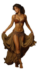 Arab Belly Dancer Vinyl Car Decal Sticker – Waterproof & UV-Resistant 9.706666666666667" Arab Belly Dancer Vinyl Car Decal Sticker – Waterproof & UV-Resistant 9.706666666666667"