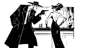 Noir Confrontation V2 Vinyl Car Decal Sticker – Waterproof & UV-Resistant 5.4