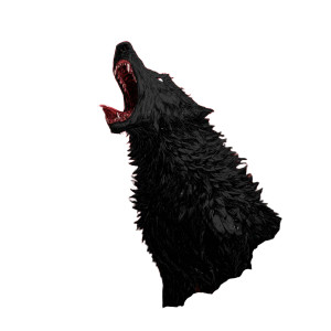 Ravenous Mythic Wolf Vinyl Car Decal Sticker – Waterproof & UV-Resistant 6.826666666666667"