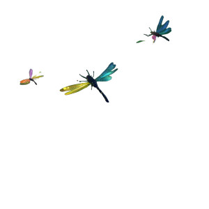 Hopeful Fireflies Vinyl Car Decal Sticker – Waterproof & UV-Resistant 3.4133333333333336"