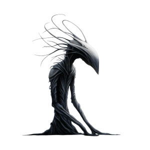 Twisted Lupine Creature Vinyl Car Decal Sticker – Waterproof & UV-Resistant 3.4133333333333336"