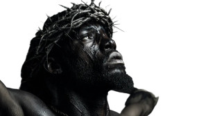 Black Christ Crucified Vinyl Car Decal Sticker – Waterproof & UV-Resistant 5.4