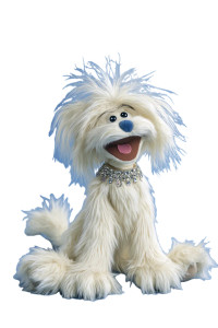 Retro Puppet Dog Vinyl Car Decal Sticker – Waterproof & UV-Resistant 8.96"