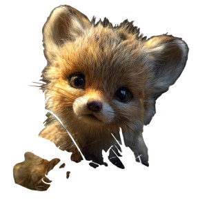 Cute Animal V10 Vinyl Car Decal Sticker – Waterproof & UV-Resistant 3.4133333333333336"