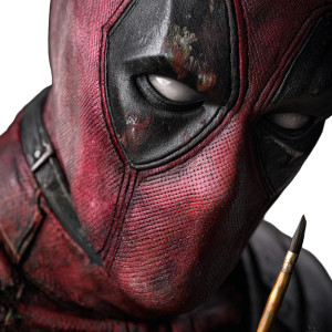 Deadpool Portrait V2 Vinyl Car Decal Sticker – Waterproof & UV-Resistant 3.4133333333333336"