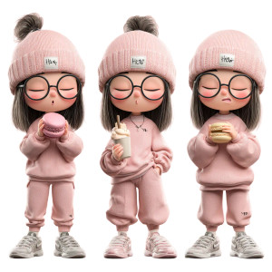 Cute Chibi Girl V15 Vinyl Car Decal Sticker – Waterproof & UV-Resistant 3.4133333333333336" Cute Chibi Girl V15 Vinyl Car Decal Sticker – Waterproof & UV-Resistant 3.4133333333333336"