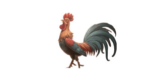 Proud Mexican Rooster Vinyl Car Decal Sticker – Waterproof & UV-Resistant 2.72"