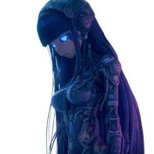 Cyberpunk Mechanical Girl Vinyl Car Decal Sticker – Waterproof & UV-Resistant 3.4133333333333336" Cyberpunk Mechanical Girl Vinyl Car Decal Sticker – Waterproof & UV-Resistant 3.4133333333333336"