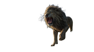 Roaring Lion King V3 Vinyl Car Decal Sticker – Waterproof & UV-Resistant 2.72"