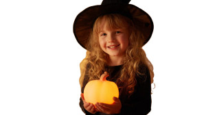 Happy Halloween Child Vinyl Car Decal Sticker – Waterproof & UV-Resistant 2.72"