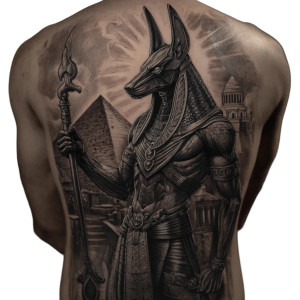 Anubis Silhouette Vinyl Car Decal Sticker – Waterproof & UV-Resistant 6.826666666666667" Anubis Silhouette Vinyl Car Decal Sticker – Waterproof & UV-Resistant 6.826666666666667"