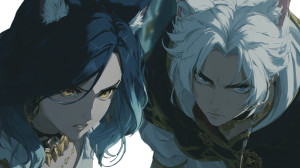 Fantasy Duo Argument Vinyl Car Decal Sticker – Waterproof & UV-Resistant 5.4