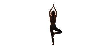 Yoga At Sunrise V17 Vinyl Car Decal Sticker – Waterproof & UV-Resistant 2.72"