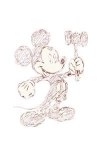 Mickey Mouse Lawyer Vinyl Car Decal Sticker – Waterproof & UV-Resistant 8.96"