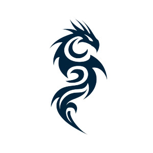 Vector Dragon Tail Vinyl Car Decal Sticker – Waterproof & UV-Resistant 3.4133333333333336" Vector Dragon Tail Vinyl Car Decal Sticker – Waterproof & UV-Resistant 3.4133333333333336"