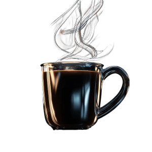 Coffee Mug V5 Vinyl Car Decal Sticker – Waterproof & UV-Resistant 3.4133333333333336"