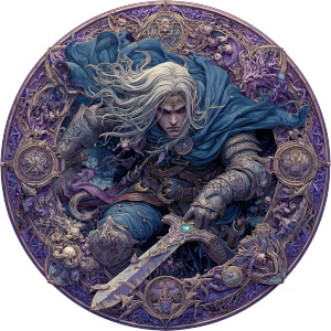 Elven Death Cleric V2 Vinyl Car Decal Sticker – Waterproof & UV-Resistant 3.4133333333333336" Elven Death Cleric V2 Vinyl Car Decal Sticker – Waterproof & UV-Resistant 3.4133333333333336"