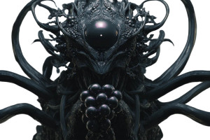 Cosmic Centipede Creature Vinyl Car Decal Sticker – Waterproof & UV-Resistant 5.97333333333333