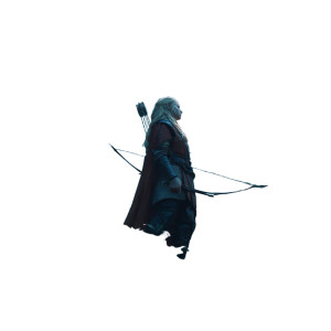 Elven Warrior V29 Vinyl Car Decal Sticker – Waterproof & UV-Resistant 3.4133333333333336"