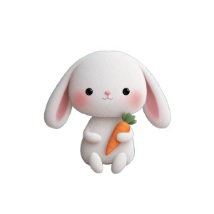 Cute Rabbit Swing Vinyl Car Decal Sticker – Waterproof & UV-Resistant 3.4133333333333336" Cute Rabbit Swing Vinyl Car Decal Sticker – Waterproof & UV-Resistant 3.4133333333333336"
