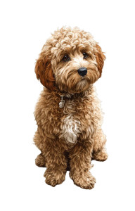 Cockapoo Illustration Vinyl Car Decal Sticker – Waterproof & UV-Resistant 4.586666666666667" Cockapoo Illustration Vinyl Car Decal Sticker – Waterproof & UV-Resistant 4.586666666666667"