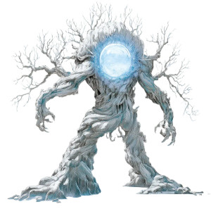 Magical Tree Monster Vinyl Car Decal Sticker – Waterproof & UV-Resistant 3.4133333333333336"