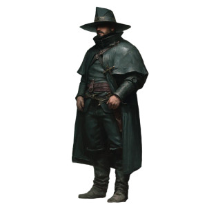 Dark Fantasy Guard Vinyl Car Decal Sticker – Waterproof & UV-Resistant 3.4133333333333336"