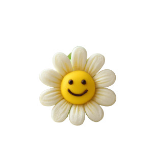 Happy Daisy Emoji Vinyl Car Decal Sticker – Waterproof & UV-Resistant 3.4133333333333336" Happy Daisy Emoji Vinyl Car Decal Sticker – Waterproof & UV-Resistant 3.4133333333333336"