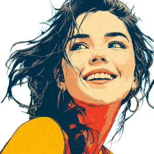 Summer Pop Art Vinyl Car Decal Sticker – Waterproof & UV-Resistant 3.4133333333333336"