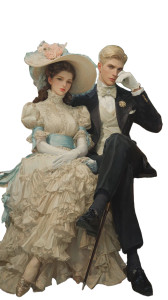 Victorian Couple Portrait V3 Vinyl Car Decal Sticker – Waterproof & UV-Resistant 4.8533333333333335" Victorian Couple Portrait V3 Vinyl Car Decal Sticker – Waterproof & UV-Resistant 4.8533333333333335"